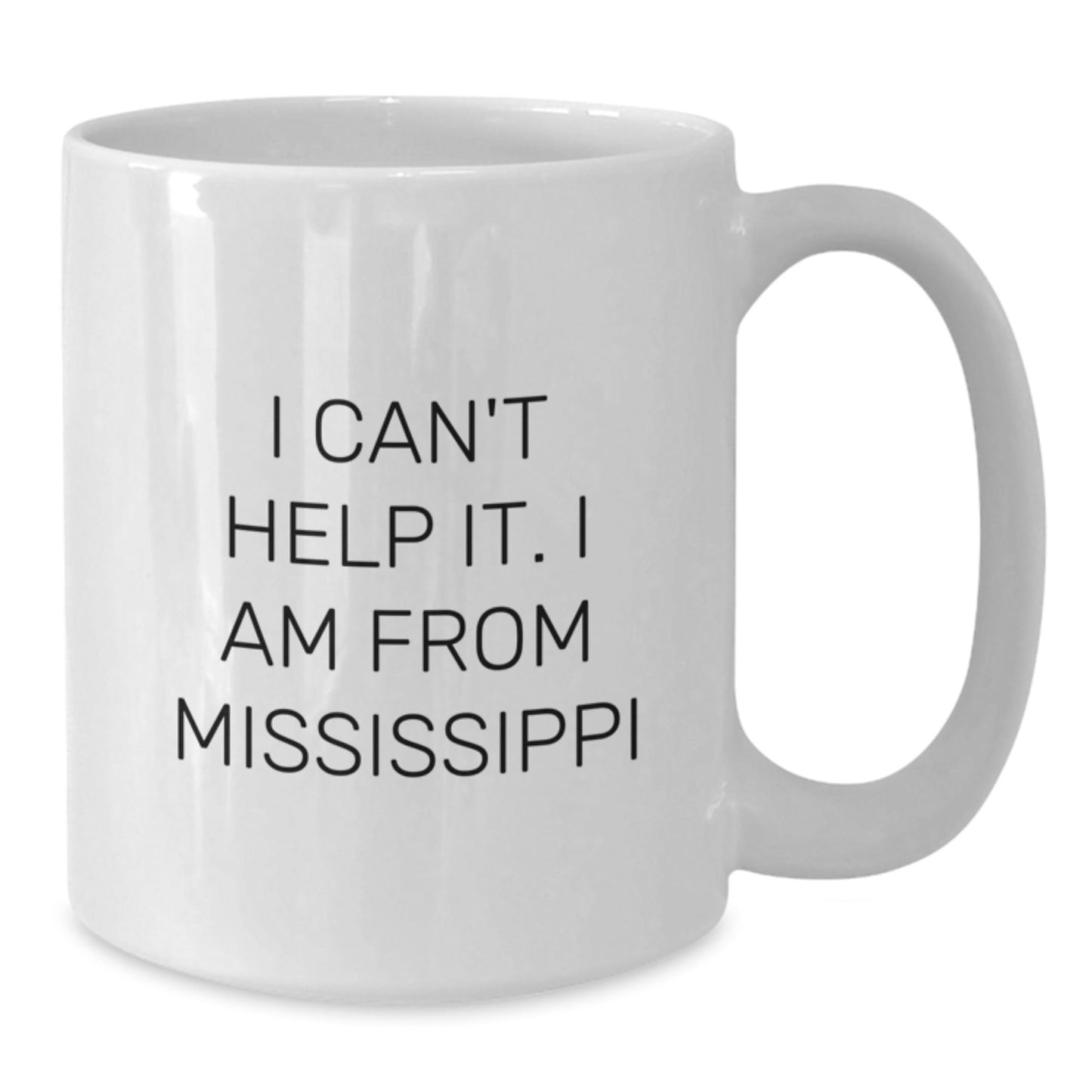 Funny White Coffee Mugs From Mississippi Gifts for Men Women Friends Family - The Buy Boom