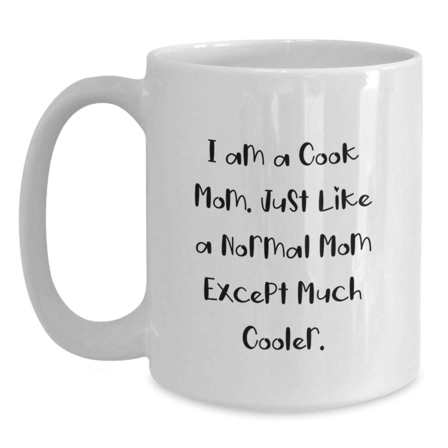 Funny White Coffee Mugs Gifts from Family to Cook Mom, Cook Gifts for Women, Christmas Unique Presents - The Buy Boom