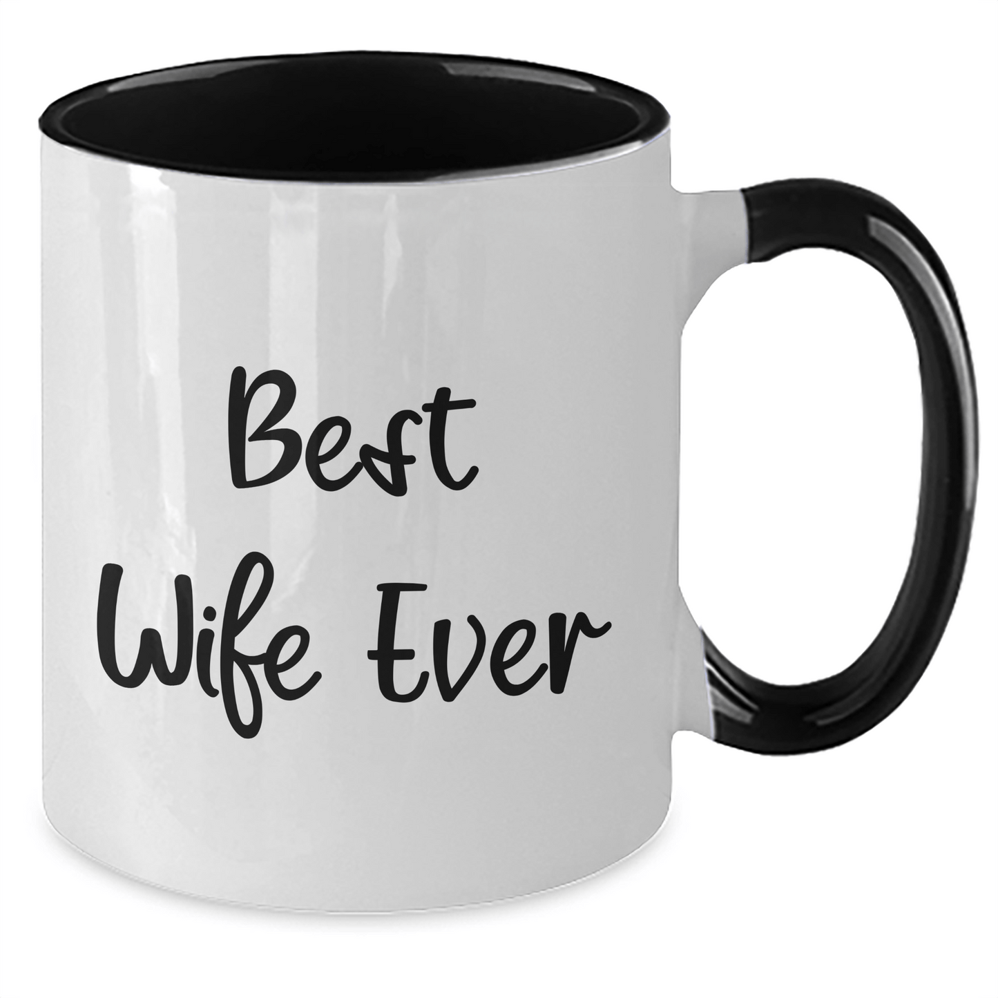 Funny Wife Ever Two Tone Coffee Mug Gifts from Men to Wife, Best Wife Ever Quote, Father's Day Unique Gifts - The Buy Boom
