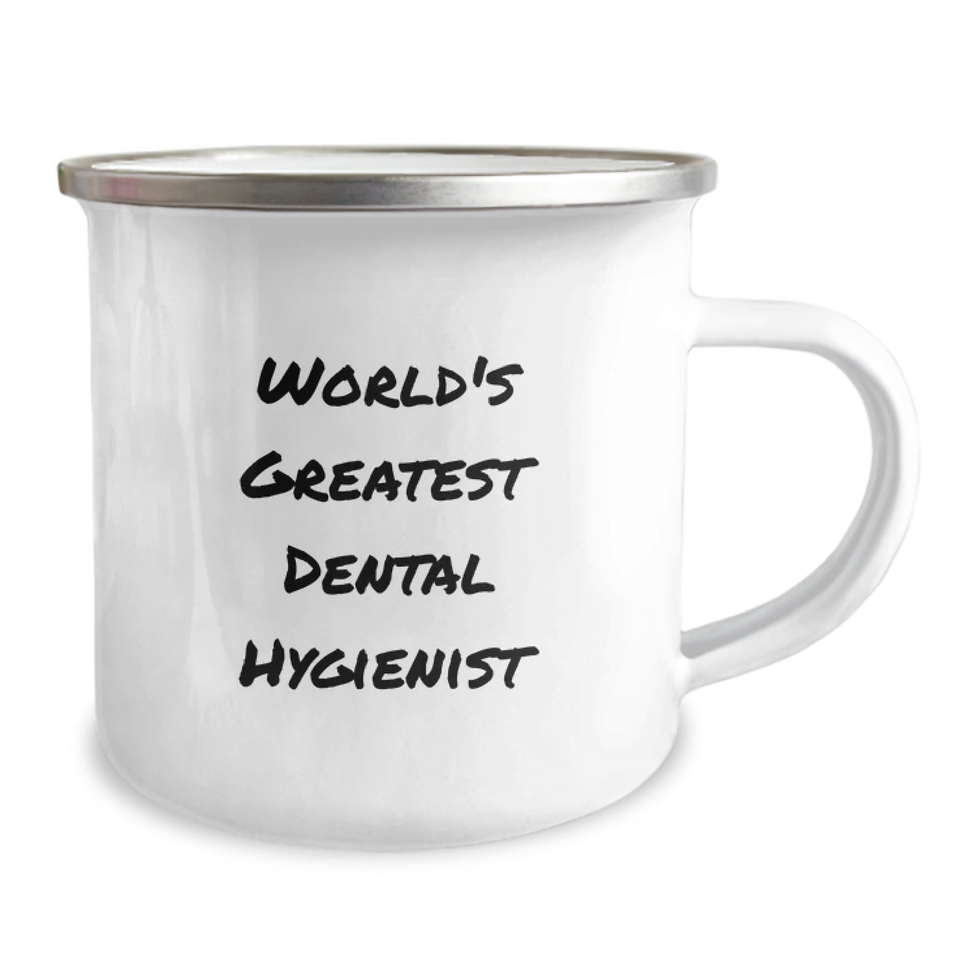Funny World's Greatest Dental Hygienist Gifts for Birthday, from Coworkers, to Dental Hygienist Friends with Camping Mug - The Buy Boom