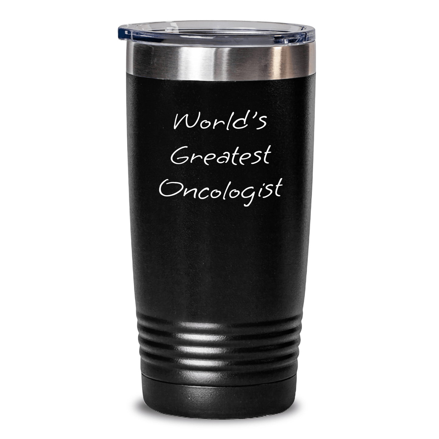 Funny World's Greatest Oncologist Gifts for Him Father's Day Tumbler, 20oz or 30oz Vacuum - Insulated Stainless Steel Tumbler from Friends - The Buy Boom