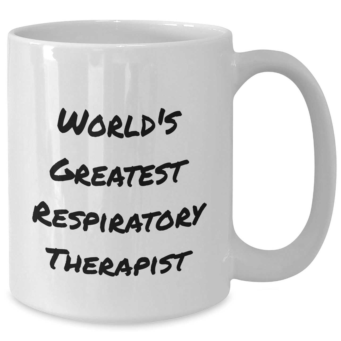 Funny World's Greatest Respiratory Therapist Gifts for Men, White Coffee Mug, 11oz or 15oz Capacity, Microwave and Dishwasher Safe, Gifts from Coworkers, Family, Friends, for Father's Day - The Buy Boom