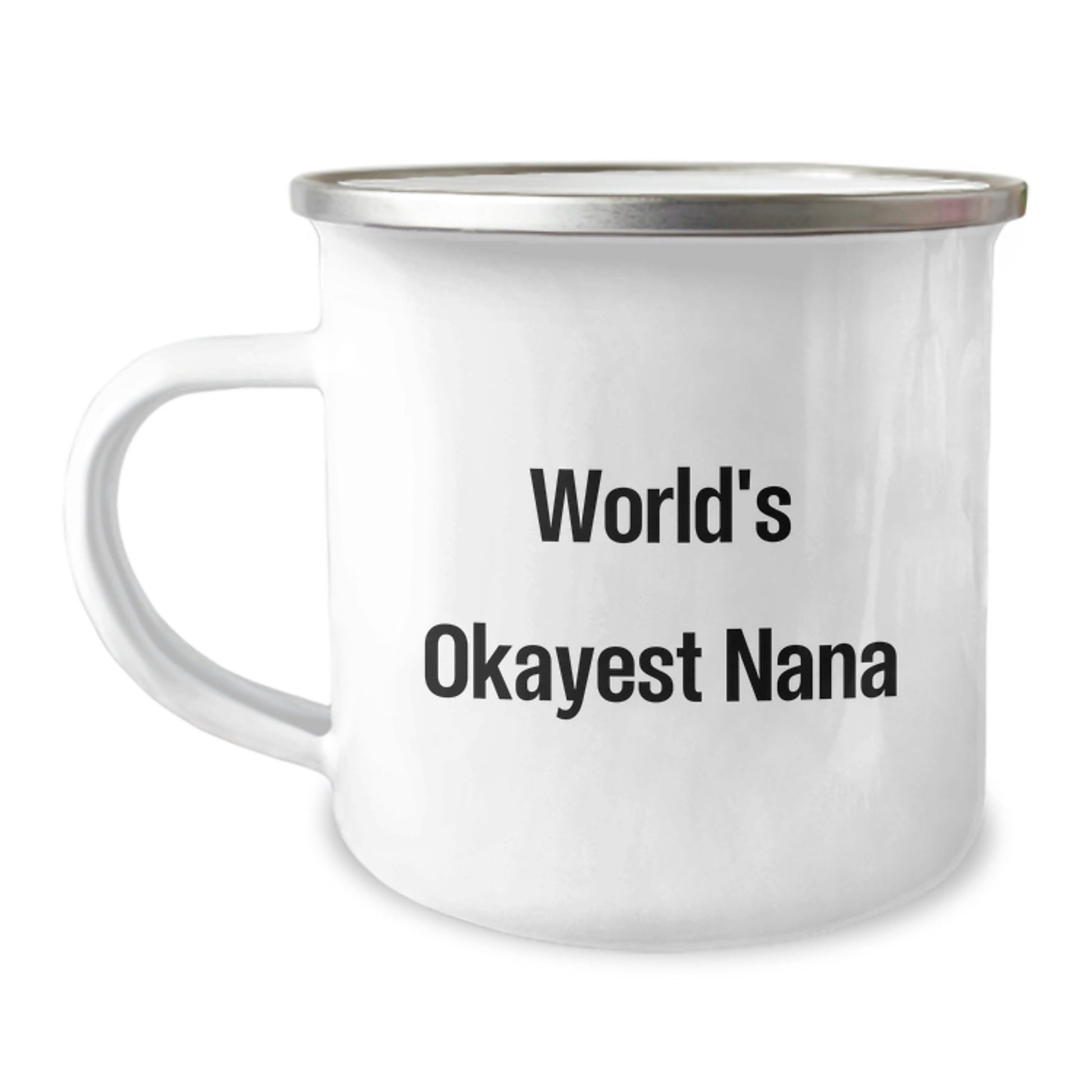 Funny World's Okayest Nana Gifts from Grandkids, Christmas Unique Gifts for Nana, Camping Mug for Nana - The Buy Boom