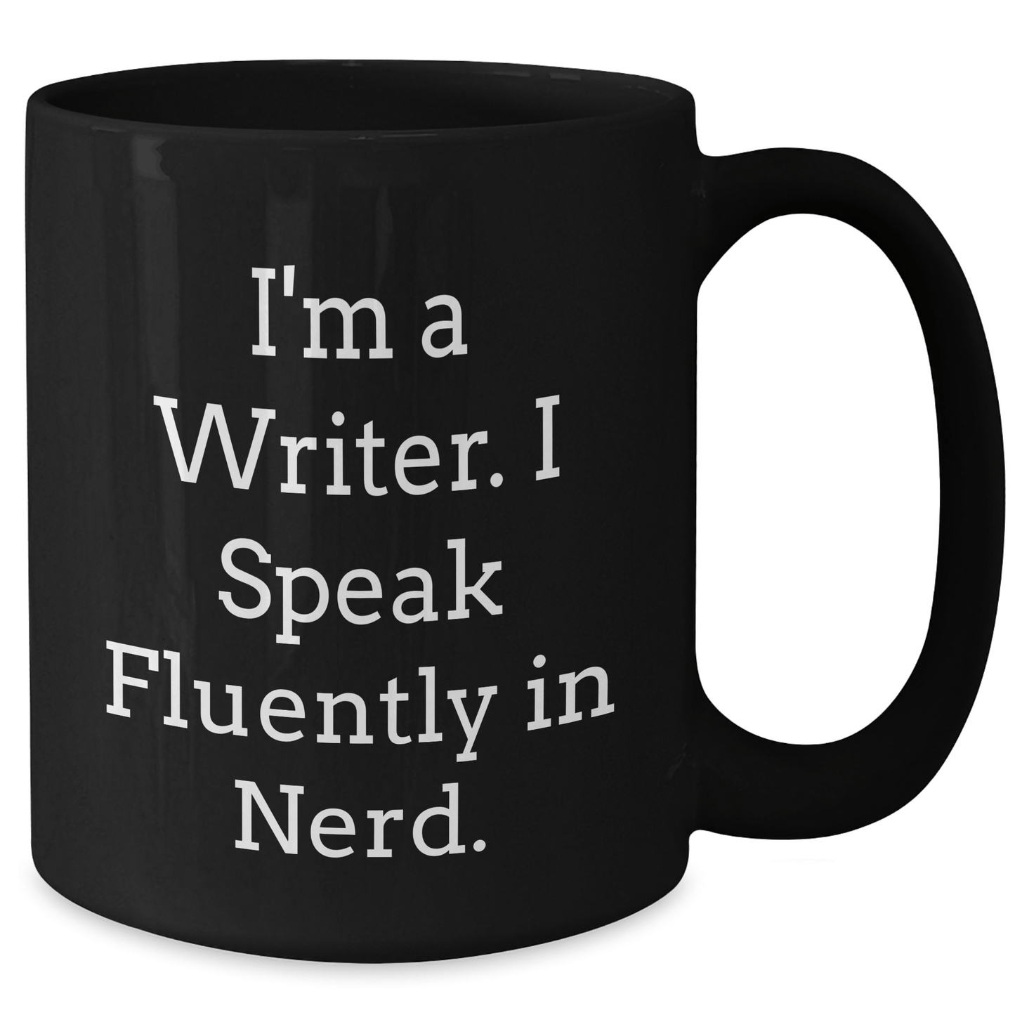 Funny Writer Coffee Mug – "I Speak Fluently in Genius" Father's Day Gift for Men - The Buy Boom