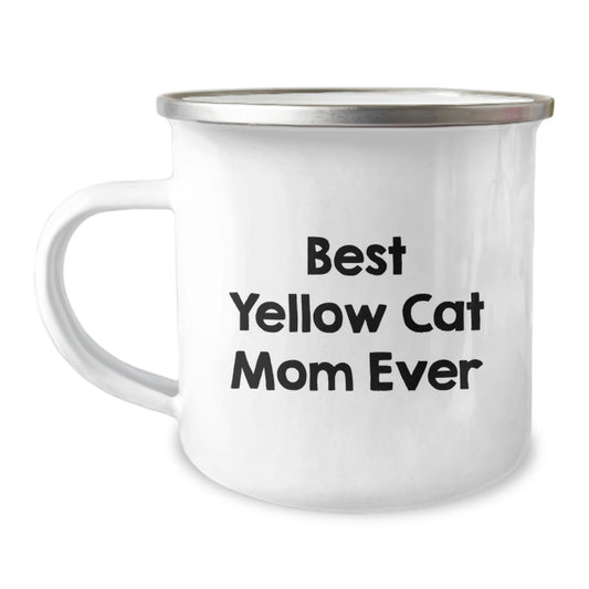 Funny Yellow Cat Mom Gifts, Best Yellow Cat Ever Mug, Graduation Unique Gifts from Family, Friends, Coworkers or Men to Women - The Buy Boom