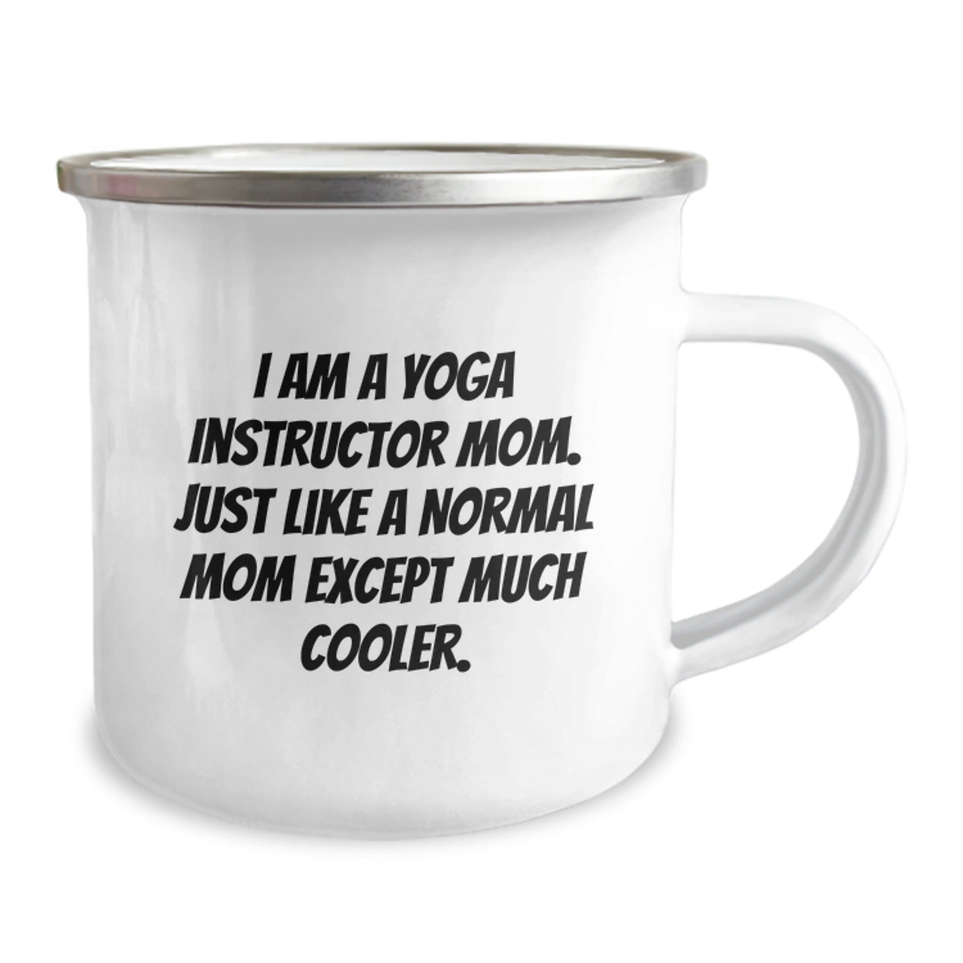 Funny Yoga Instructor Mom Camping Mug Gifts for Yoga Instructors - Unique Christmas Unique Gifts from Family Friends for Yoga Teachers - The Buy Boom