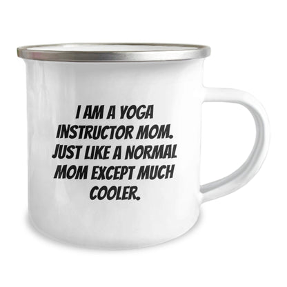 Funny Yoga Instructor Mom Camping Mug Gifts for Yoga Instructors - Unique Christmas Unique Gifts from Family Friends for Yoga Teachers - The Buy Boom