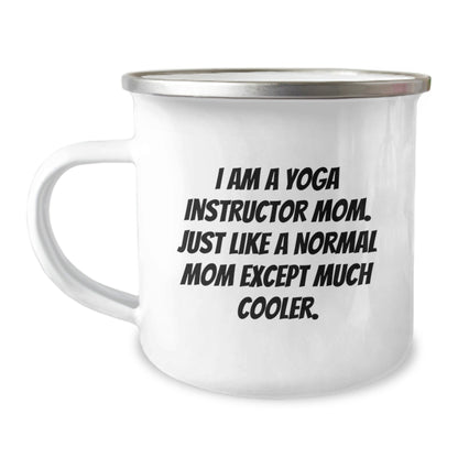 Funny Yoga Instructor Mom Camping Mug Gifts for Yoga Instructors - Unique Christmas Unique Gifts from Family Friends for Yoga Teachers - The Buy Boom