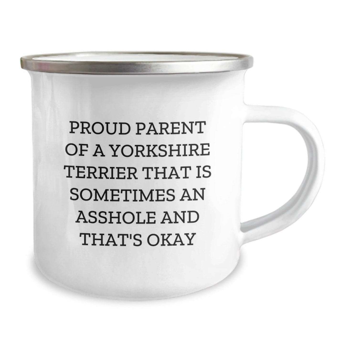 Funny Yorkshire Terrier Dog Mom Gifts from Friends - Proud Parent Camping Mug for Yorkshire Terrier Dog Lovers on Birthday - The Buy Boom