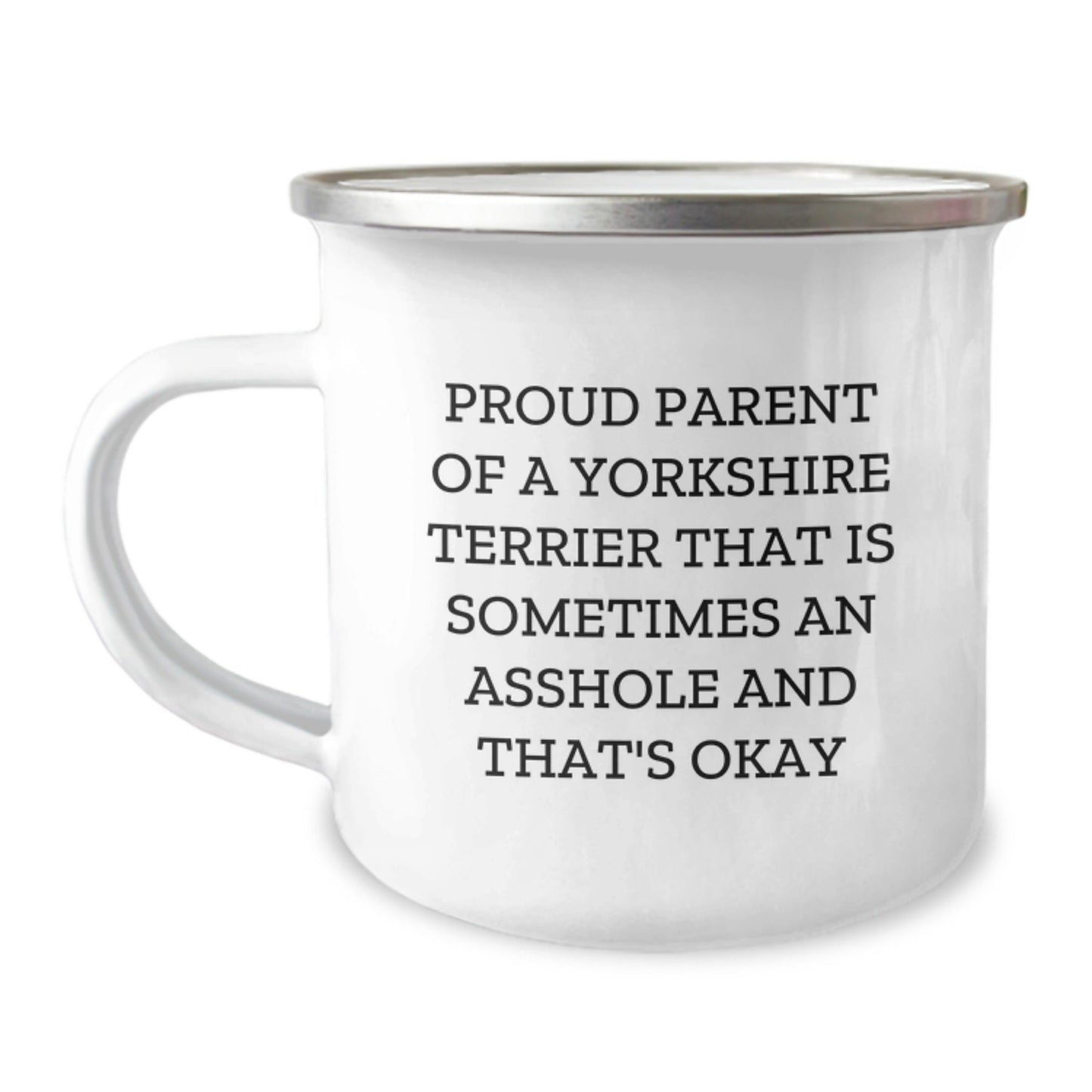 Funny Yorkshire Terrier Dog Mom Gifts from Friends - Proud Parent Camping Mug for Yorkshire Terrier Dog Lovers on Birthday - The Buy Boom