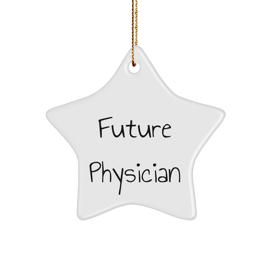 Future Physicians Rejoice with Inspirational Star Ornament, Gifts from Men, Women, Coworkers, to Physician Friends for Christmas - The Buy Boom