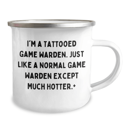Game Warden Gifts - Humorous Camping Mug for Men, Funny Quote for Graduation, Gifts from Friends, Gifts for Game Wardens, Unique and Hot - The Buy Boom