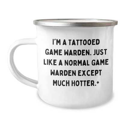 Game Warden Gifts - Humorous Camping Mug for Men, Funny Quote for Graduation, Gifts from Friends, Gifts for Game Wardens, Unique and Hot - The Buy Boom
