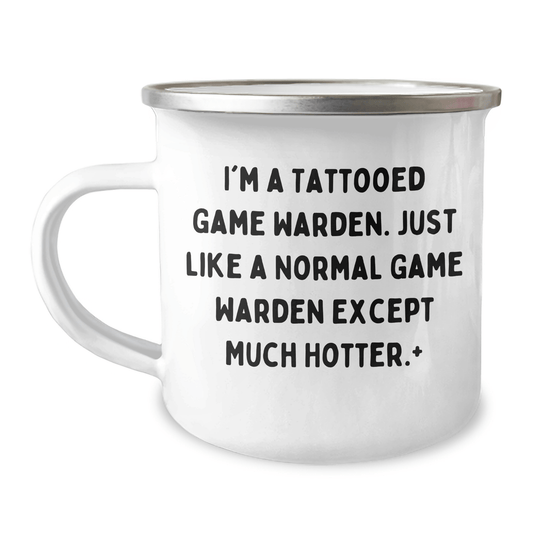Game Warden Gifts - Humorous Camping Mug for Men, Funny Quote for Graduation, Gifts from Friends, Gifts for Game Wardens, Unique and Hot - The Buy Boom