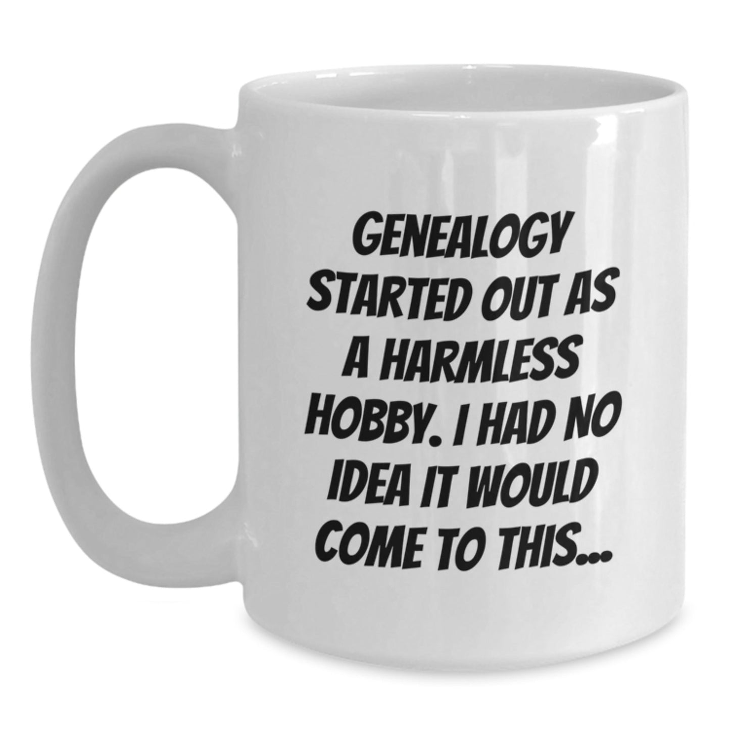Genealogy Gifts from Family, Christmas Unique Gifts for Genealogy Enthusiasts, Funny White Coffee Mug - The Buy Boom