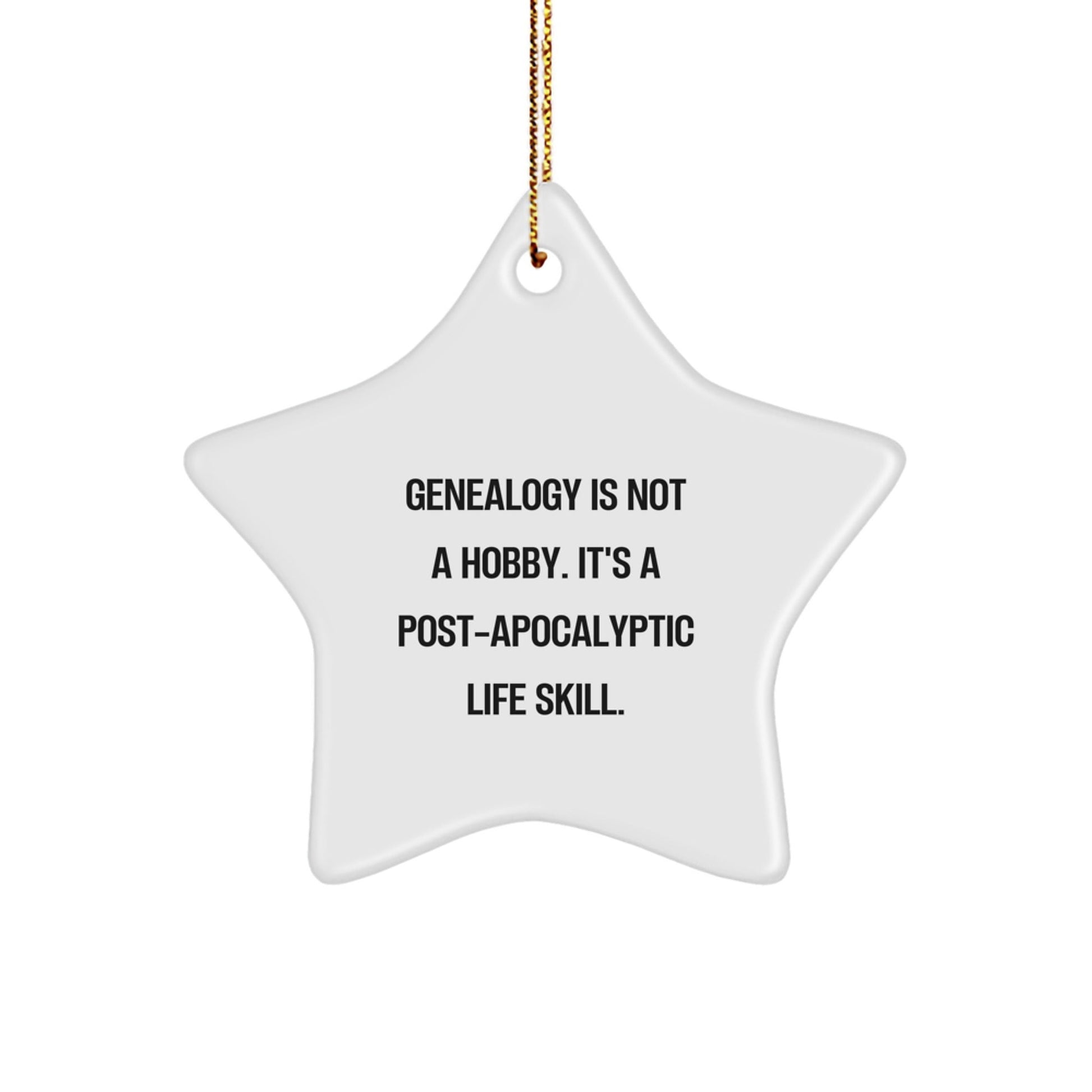 Genealogy Star Ornament Gifts from Family for Christmas Humor - The Buy Boom