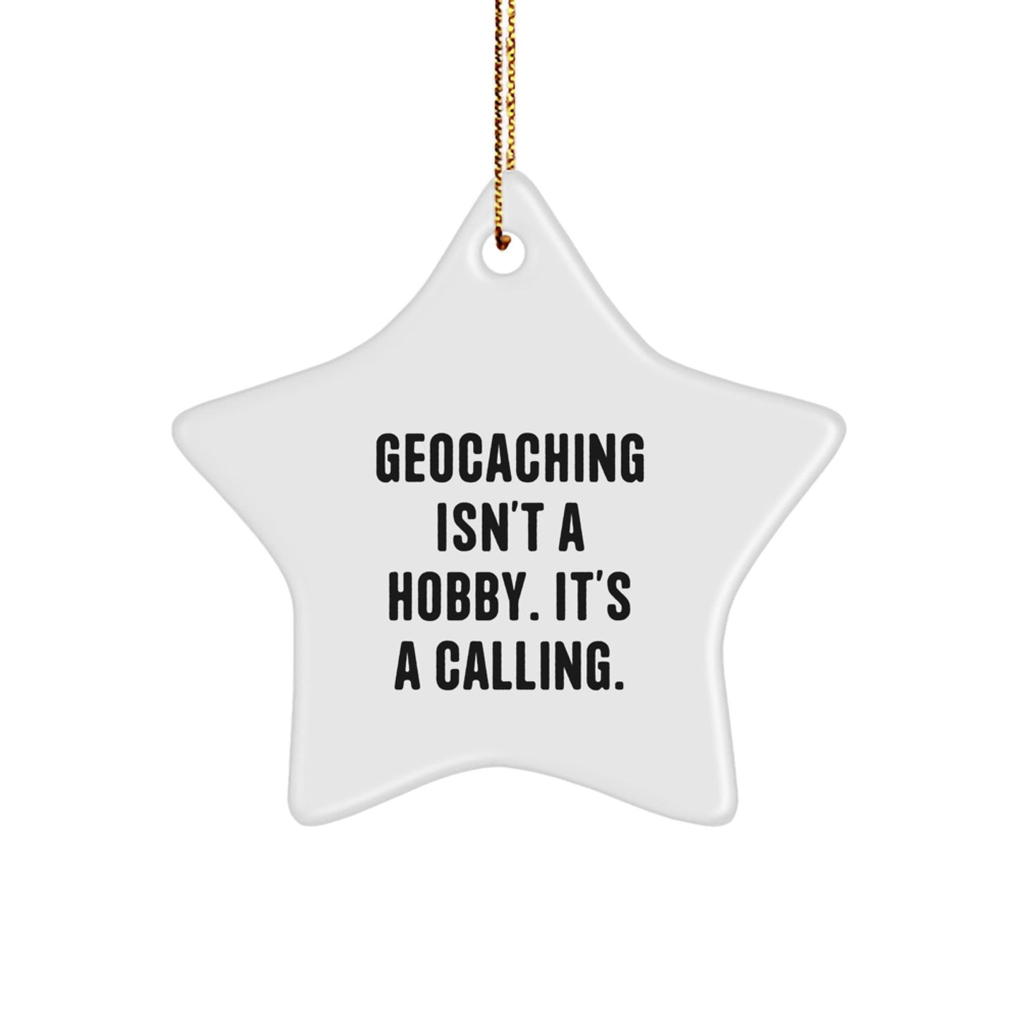 Geocaching Star Ornament Gifts from Men to Geocaching Friends for Christmas Unique - The Buy Boom