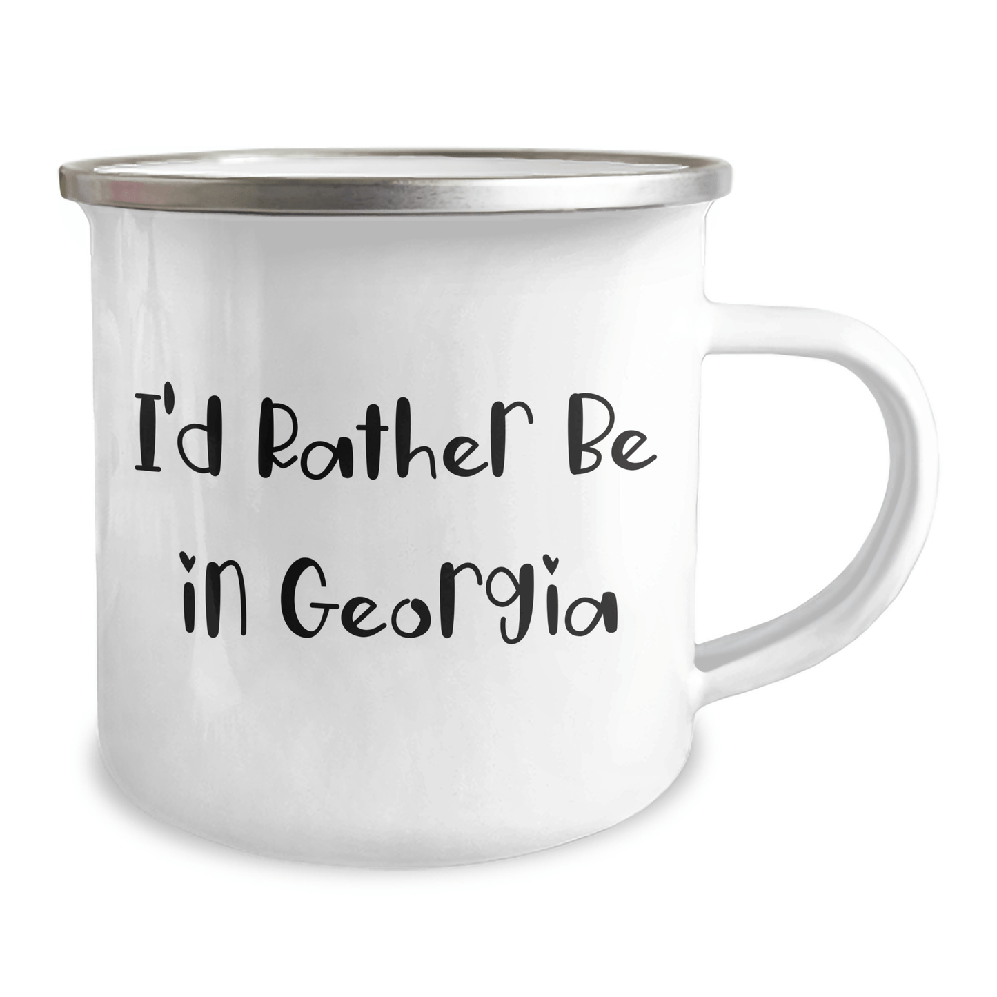 Georgia Lovers' Funny Camping Mug, 'I'd Rather Be In Georgia' Quote, Gifts from Friends and Family for Father's Day - The Buy Boom