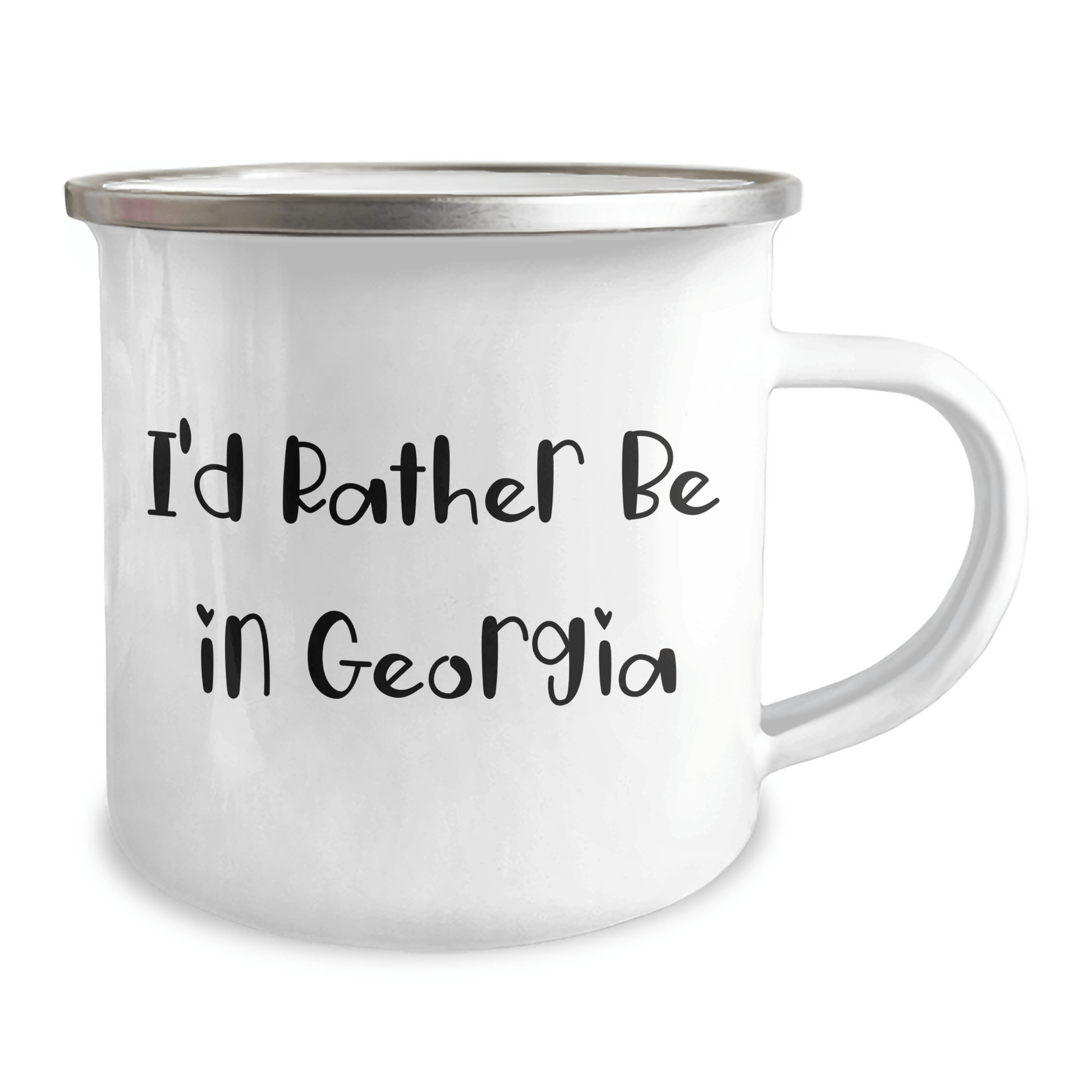 Georgia Lovers' Funny Camping Mug, 'I'd Rather Be In Georgia' Quote, Gifts from Friends and Family for Father's Day - The Buy Boom
