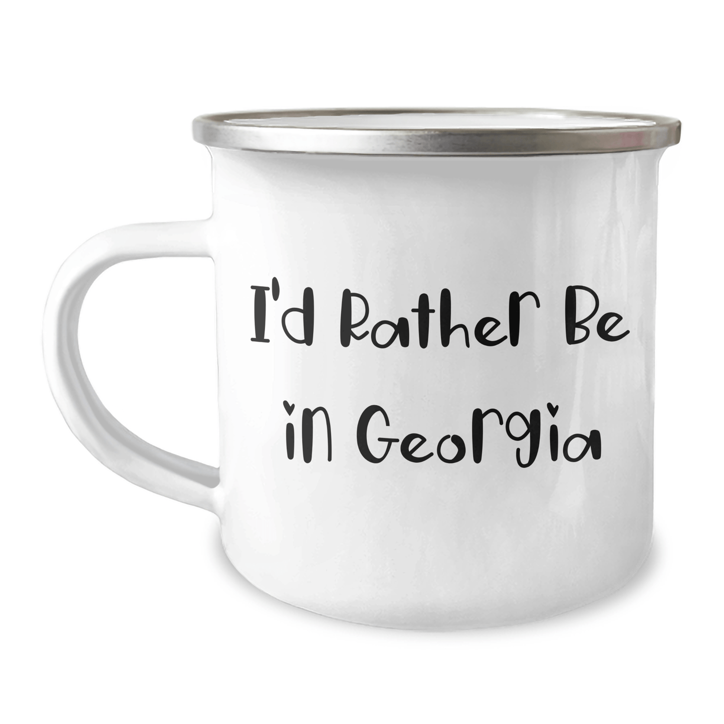 Georgia Lovers' Funny Camping Mug, 'I'd Rather Be In Georgia' Quote, Gifts from Friends and Family for Father's Day - The Buy Boom