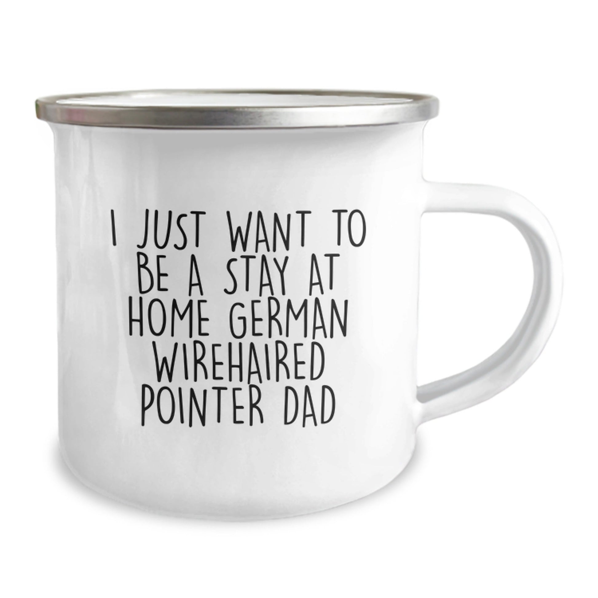German Wirehaired Pointer Dog Gifts, Funny Camping Mug for Men, Gifts from Dad, Perfect Graduation Unique Gifts for German Wirehaired Pointer Dog Lovers - The Buy Boom