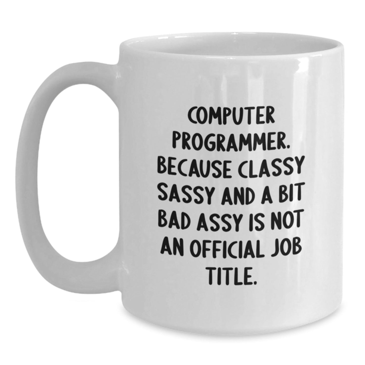 Gifts for Computer Programmer Friends - Funny White Coffee Mug, Computer Programmer Gifts, Christmas Unique Presents from Friends - The Buy Boom