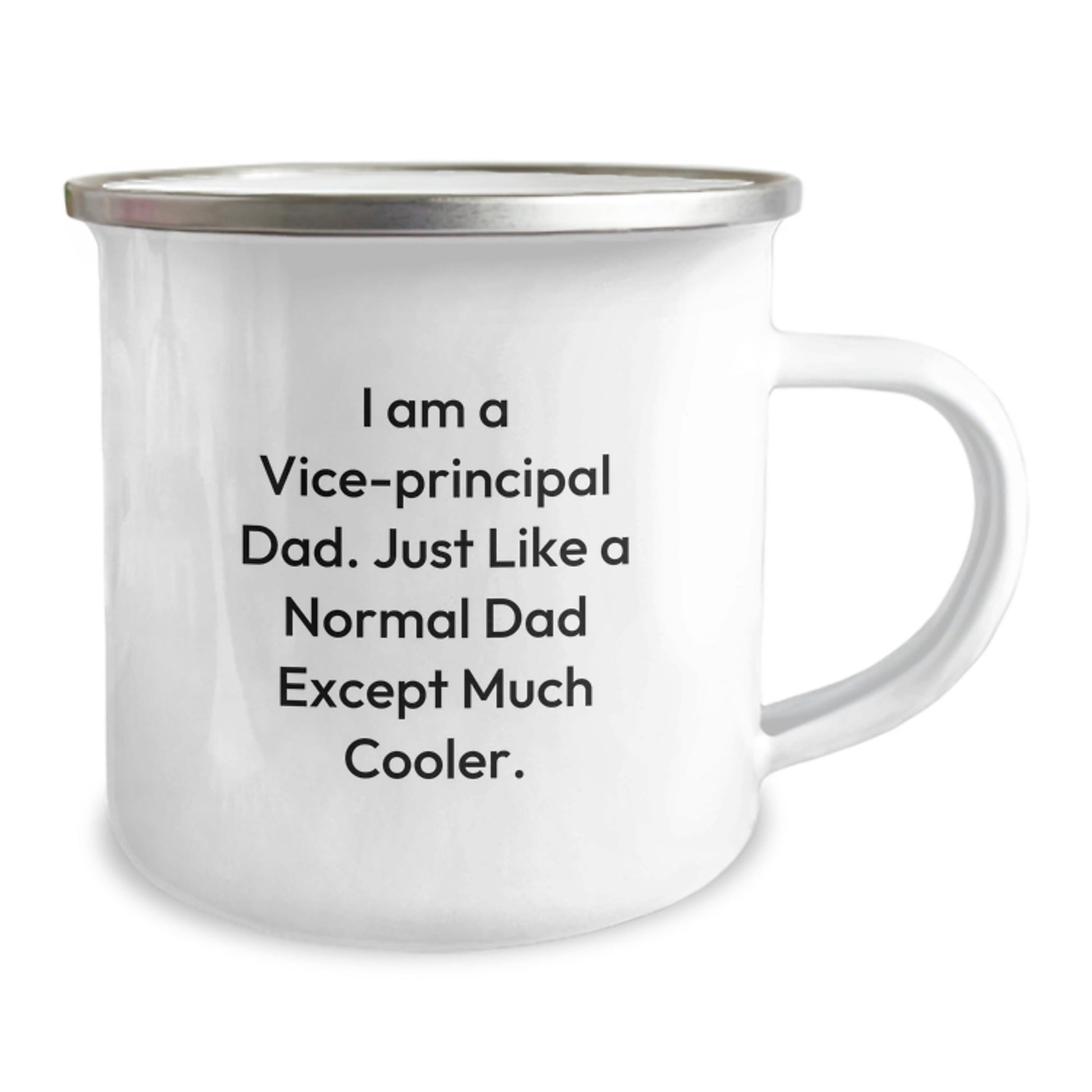 Gifts for Vice - principal Men from Family - Funny Camping Mug I Am A Vice - principal Dad Like A Normal Dad Except Much Cooler Christmas Unique Gifts - The Buy Boom