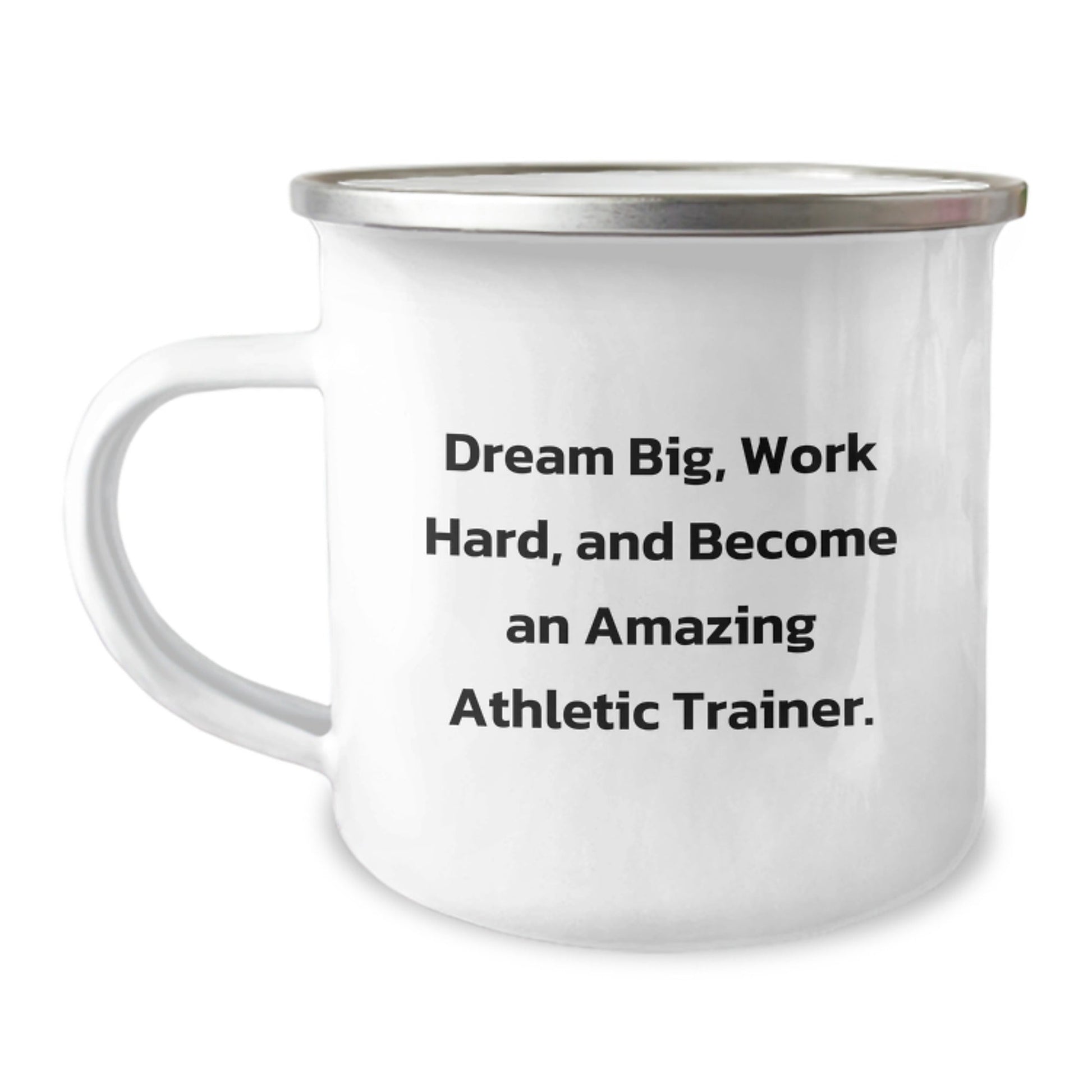 Gifts from Family for Amazing Athletic Trainers - Inspirational Camping Mug, Dream Big, Work Hard, Christmas Unique Gifts - The Buy Boom