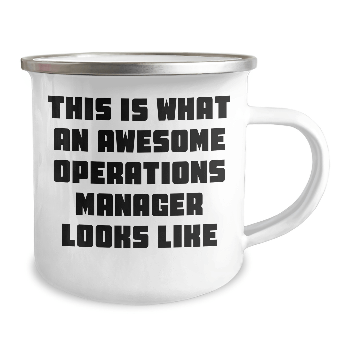 Gifts from Family for Awesome Operations Manager, Funny Camping Mug Quote, Father's Day Unique Gifts - The Buy Boom