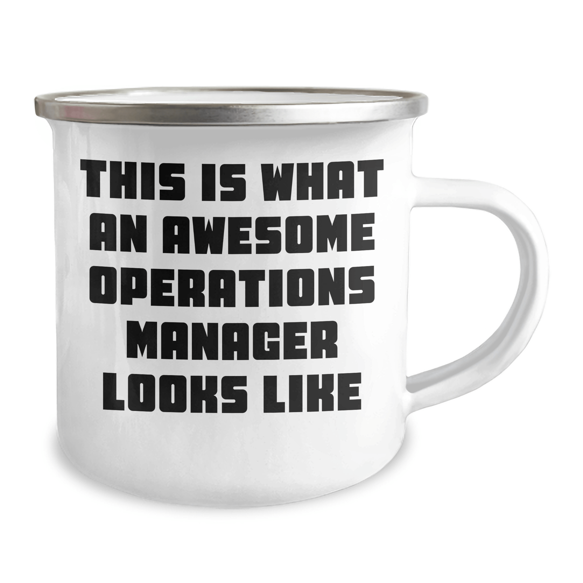 Gifts from Family for Awesome Operations Manager, Funny Camping Mug Quote, Father's Day Unique Gifts - The Buy Boom