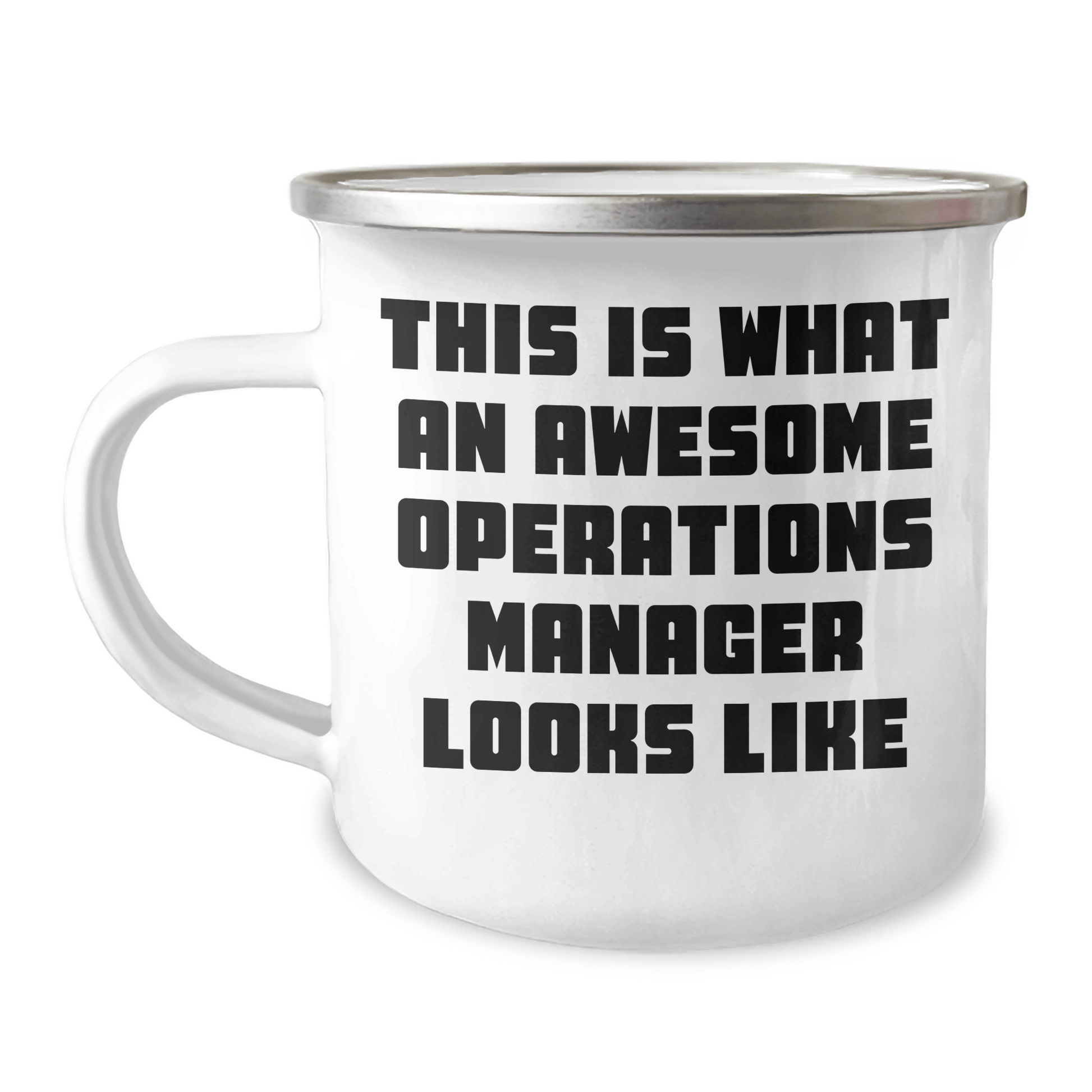 Gifts from Family for Awesome Operations Manager, Funny Camping Mug Quote, Father's Day Unique Gifts - The Buy Boom
