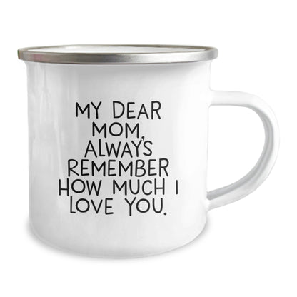 Gifts from Family, Mom Camping Mug, Always Remember How Much I Love You, Funny Christmas Unique Gifts - The Buy Boom