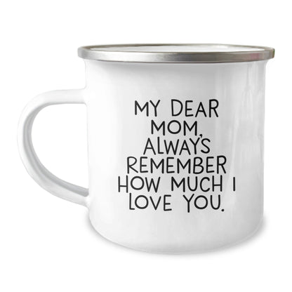 Gifts from Family, Mom Camping Mug, Always Remember How Much I Love You, Funny Christmas Unique Gifts - The Buy Boom