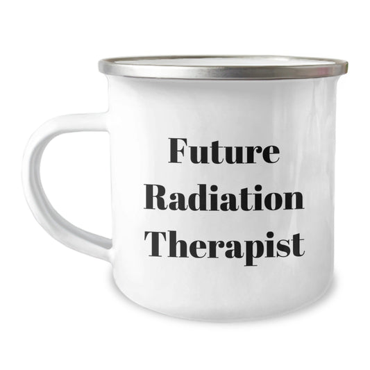 Gifts from Friends and Family for Future Radiation Therapist - Funny Radiation Therapist Camping Mug for Christmas - The Buy Boom