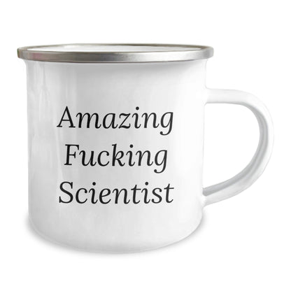 Gifts from Friends for Amazing Funny Scientist Camping Mug, Christmas Unique Gifts for Scientist Men, Funny Scientist Quote - The Buy Boom