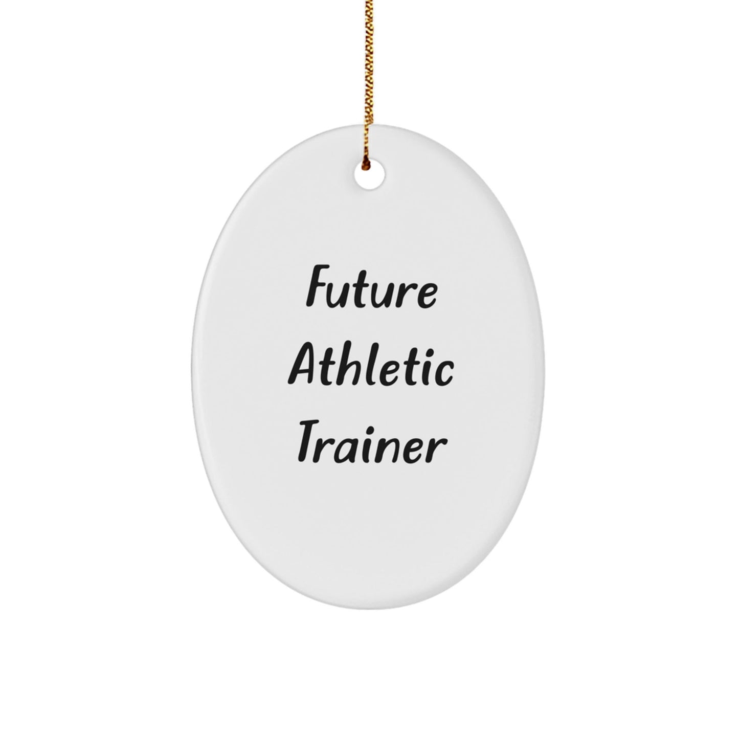 Gifts from Friends for Future Athletic Trainers - Funny 'You're a - Maze - ing' Oval Ornament, Christmas Unique Gifts for Men or Women - The Buy Boom