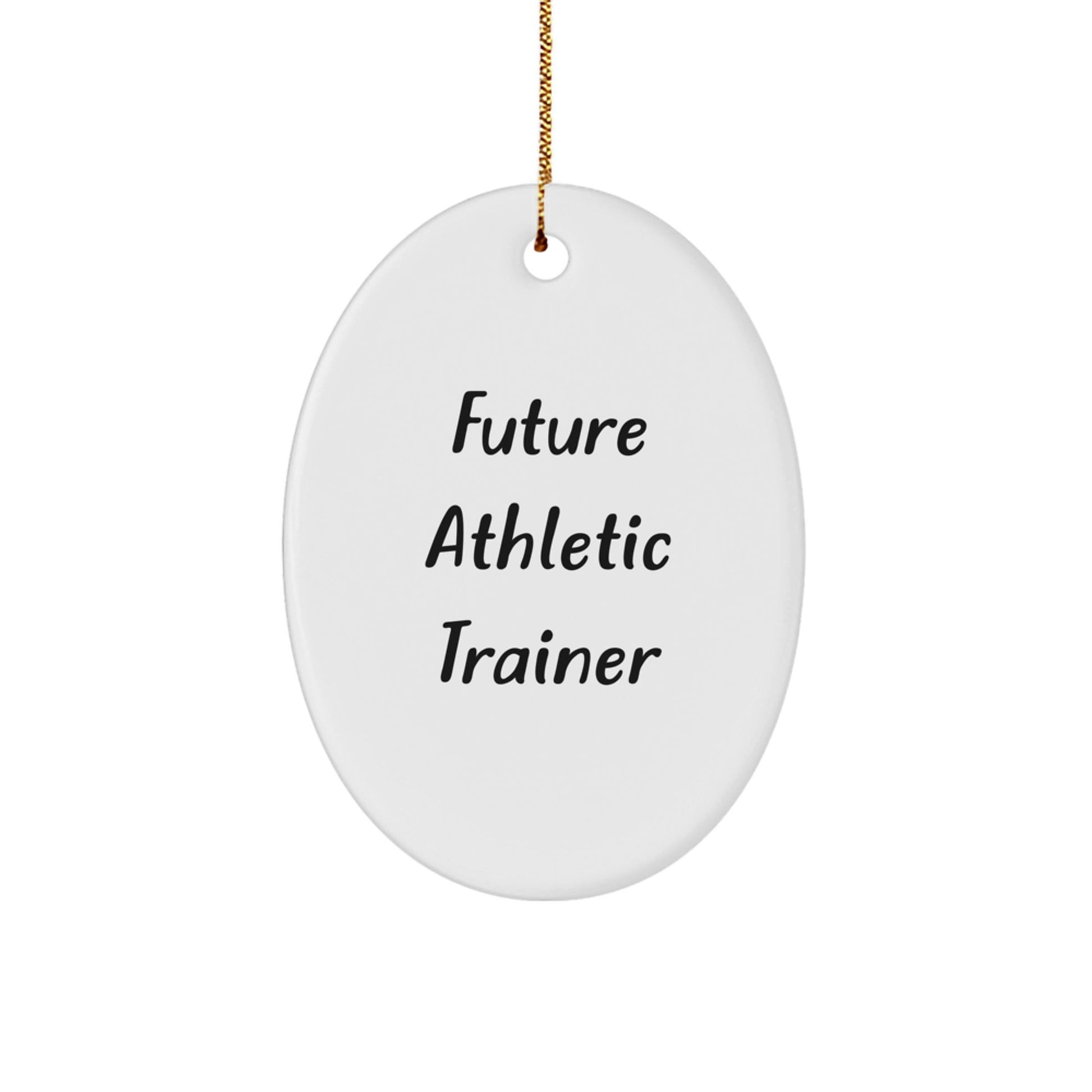 Gifts from Friends for Future Athletic Trainers - Funny 'You're a - Maze - ing' Oval Ornament, Christmas Unique Gifts for Men or Women - The Buy Boom