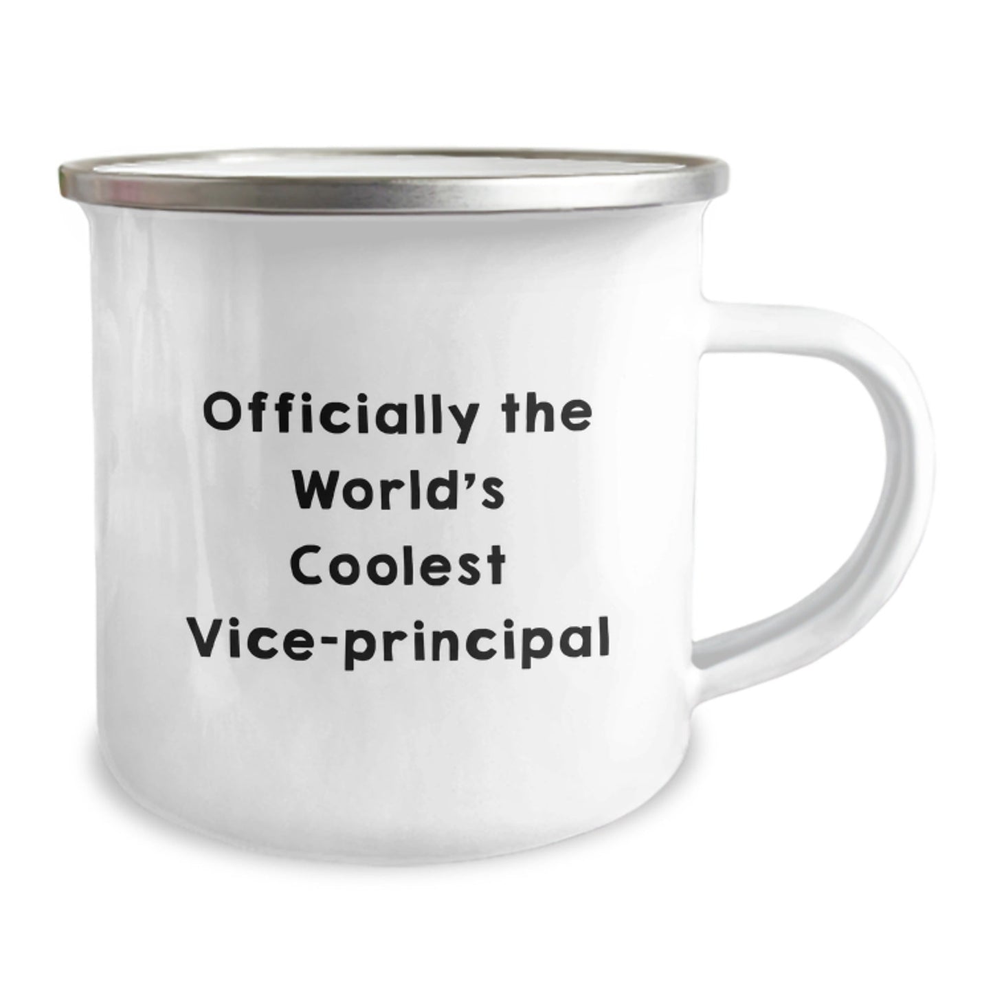 Gifts from Friends for the Officially The World's Coolest Vice - principal - Funny Quote Camping Mug, Vice - principal Gifts for Men, Unique Christmas Unique Gifts for Vice - principal - The Buy Boom