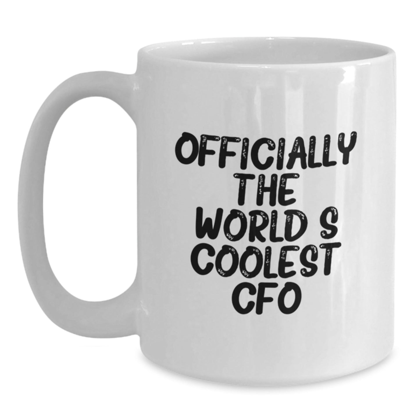 Gifts from Friends to CFO Christmas Unique Gifts 'Officially The World's Coolest Cfo' White Coffee Mug - The Buy Boom