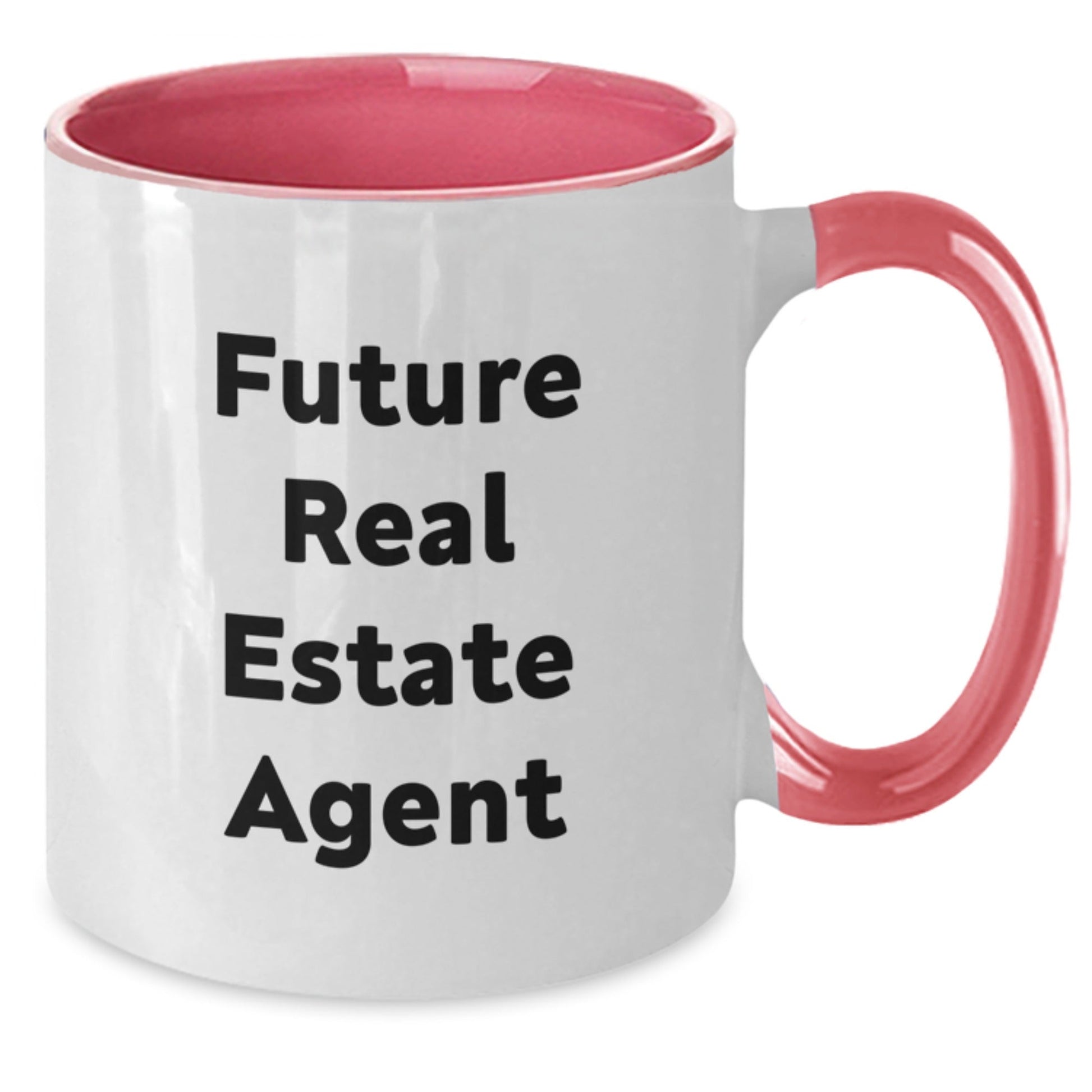 Gifts from Friends to Real Estate Agent, Inspirational Funny Two Tone Coffee Mug for Christmas Unique Gifts - The Buy Boom