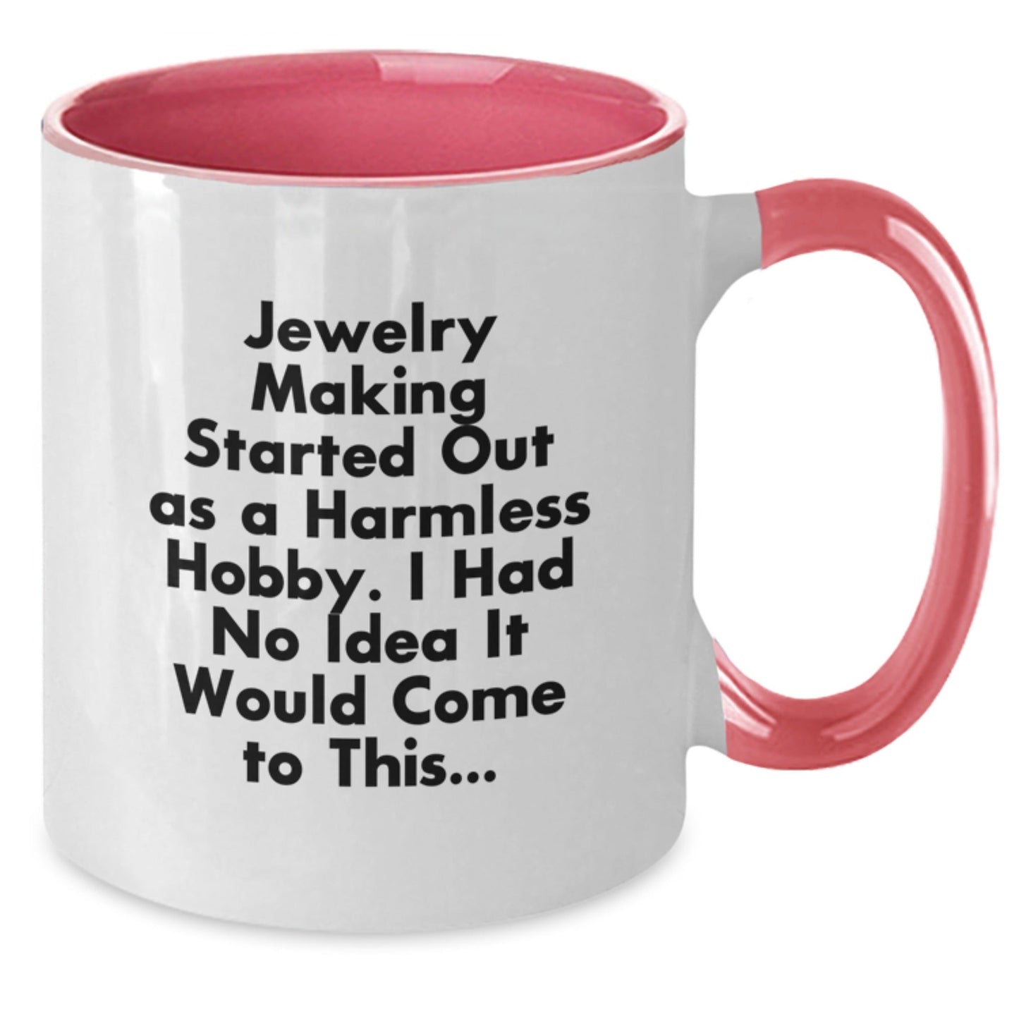 Gifts from Jewelry Makers for Friends Who Started Out as Hobbyists, Funny Two Tone Coffee Mug for Christmas - The Buy Boom
