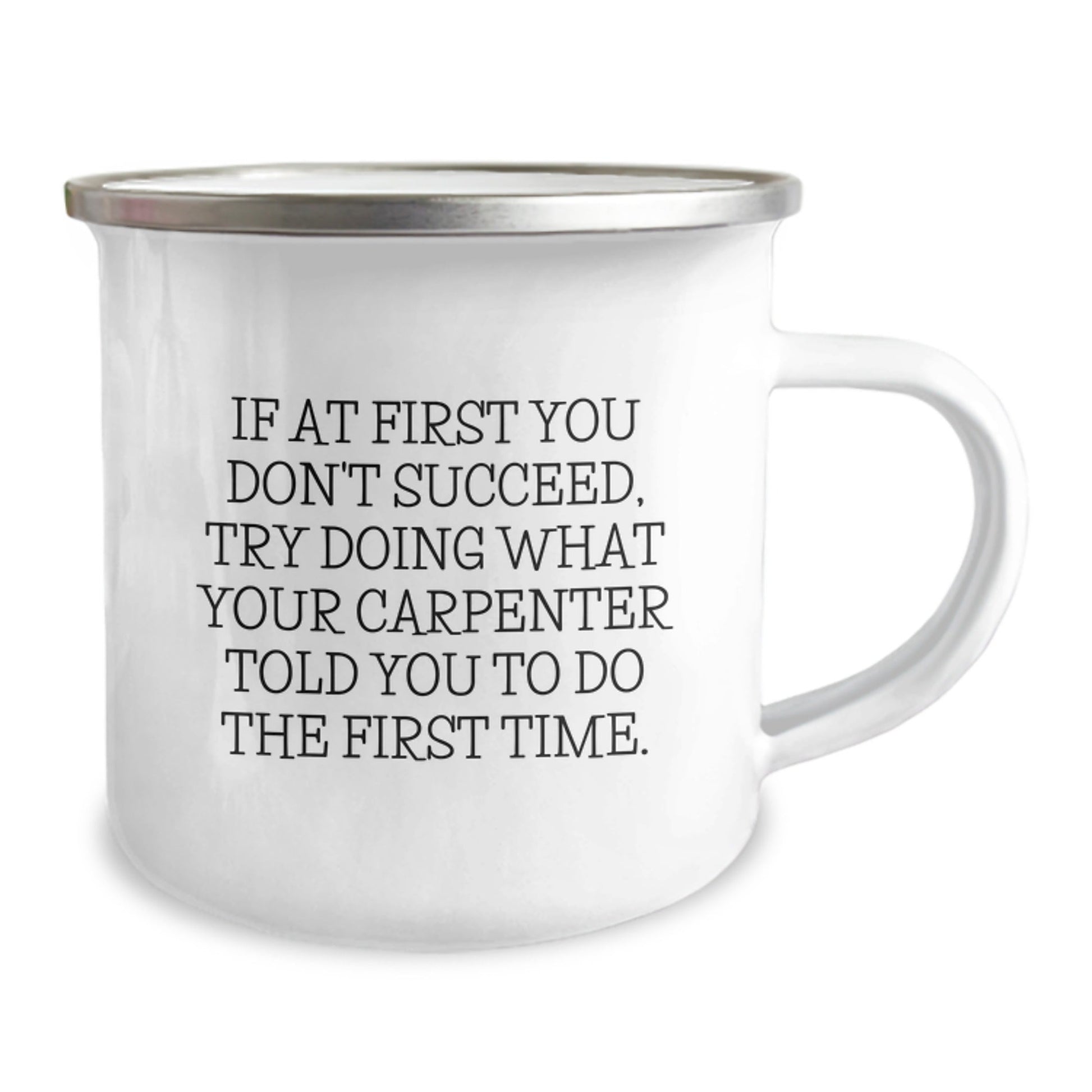 Gifts from Men for Carpenter Friends - Funny Camping Mug, Inspirational Quote, Christmas Unique Gifts - The Buy Boom