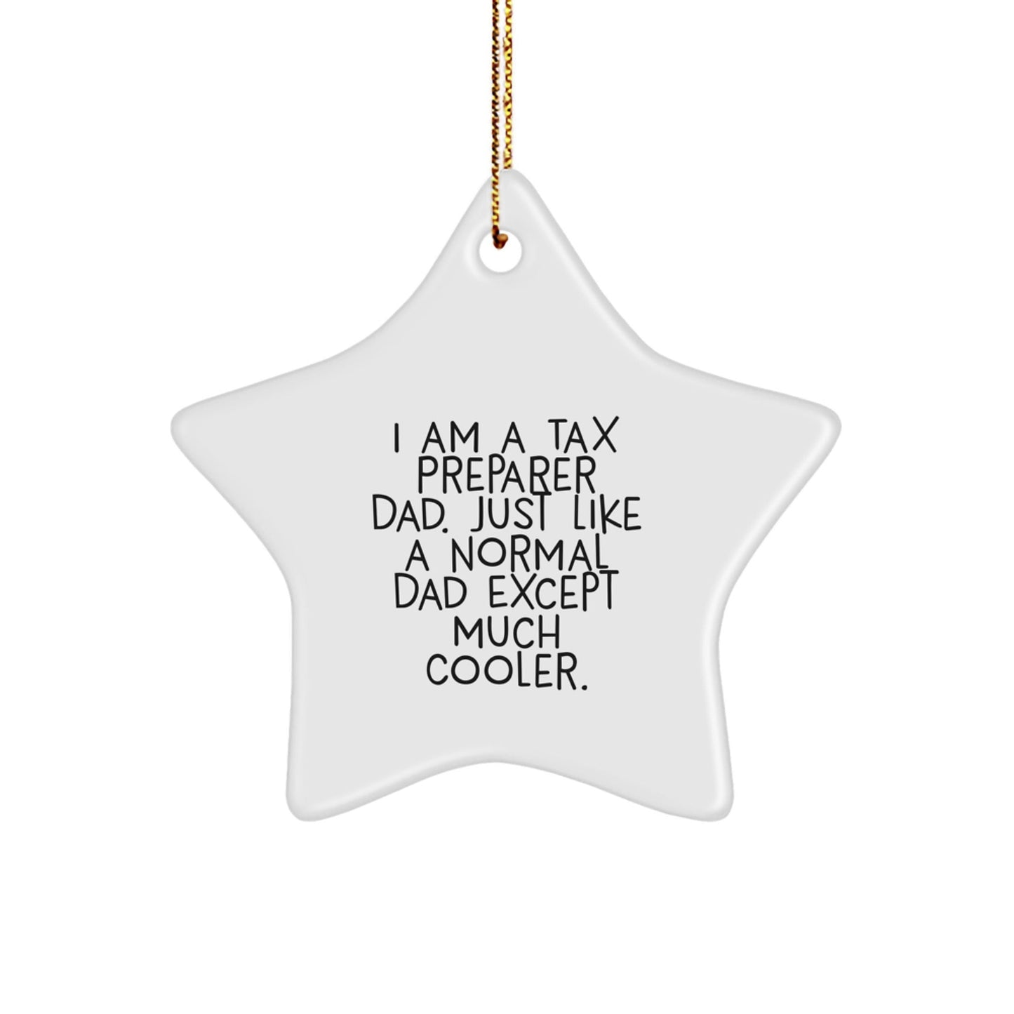 Gifts from Men, 'I Am A Tax Preparer Dad. Just Like A Normal Dad Except Much Cooler.', Funny Tax Preparer Gifts for Christmas Unique Gifts - The Buy Boom