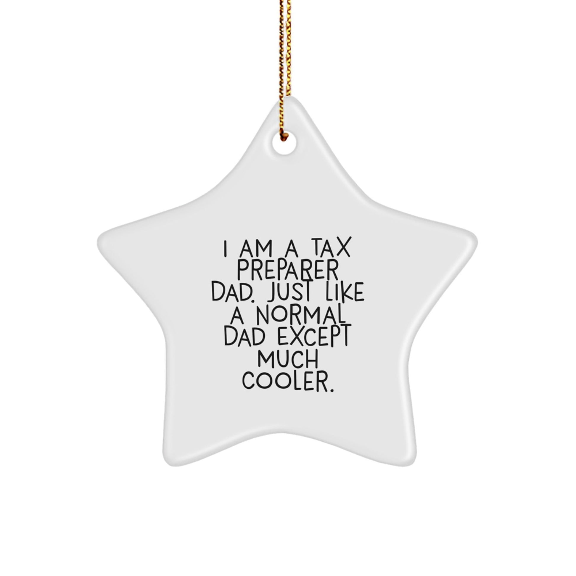 Gifts from Men, 'I Am A Tax Preparer Dad. Just Like A Normal Dad Except Much Cooler.', Funny Tax Preparer Gifts for Christmas Unique Gifts - The Buy Boom