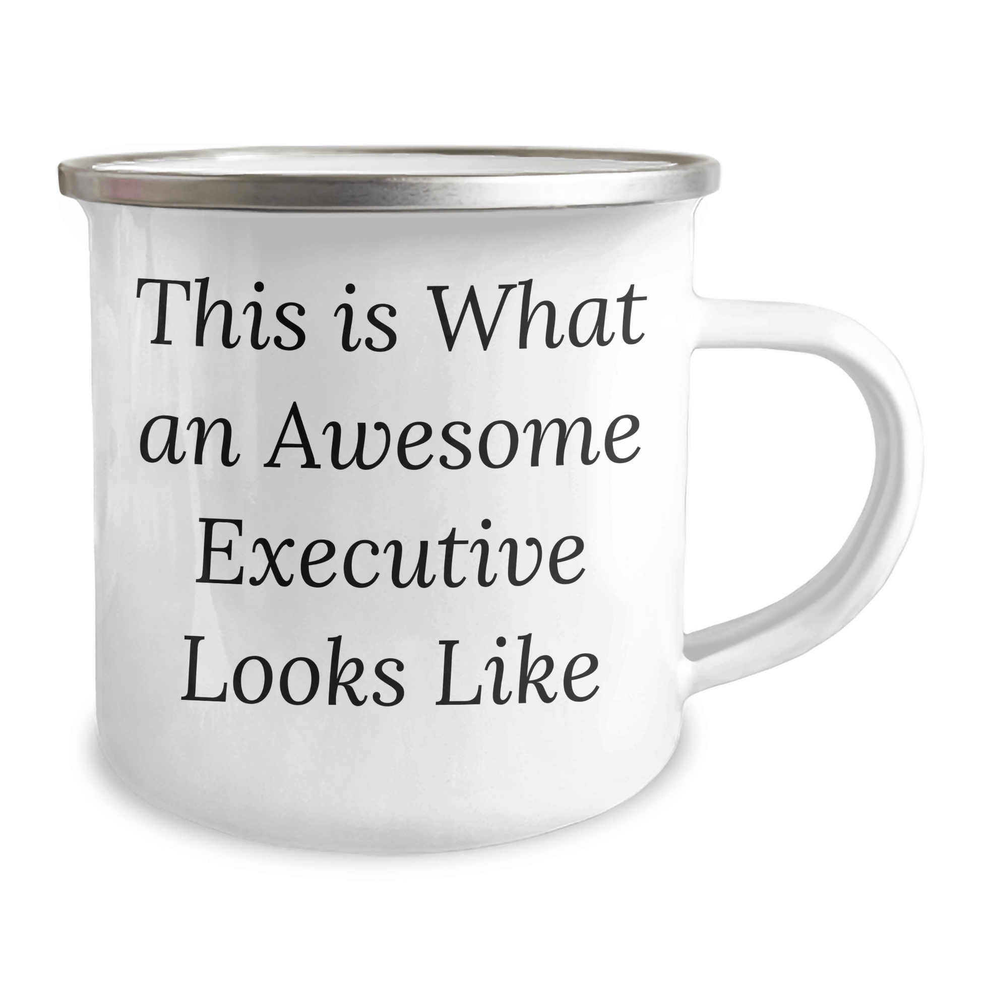 Gifts from Men to Executive, Funny Quote This Is What An Awesome Executive Looks Like, 12 oz Camping Mug for Father's Day - The Buy Boom