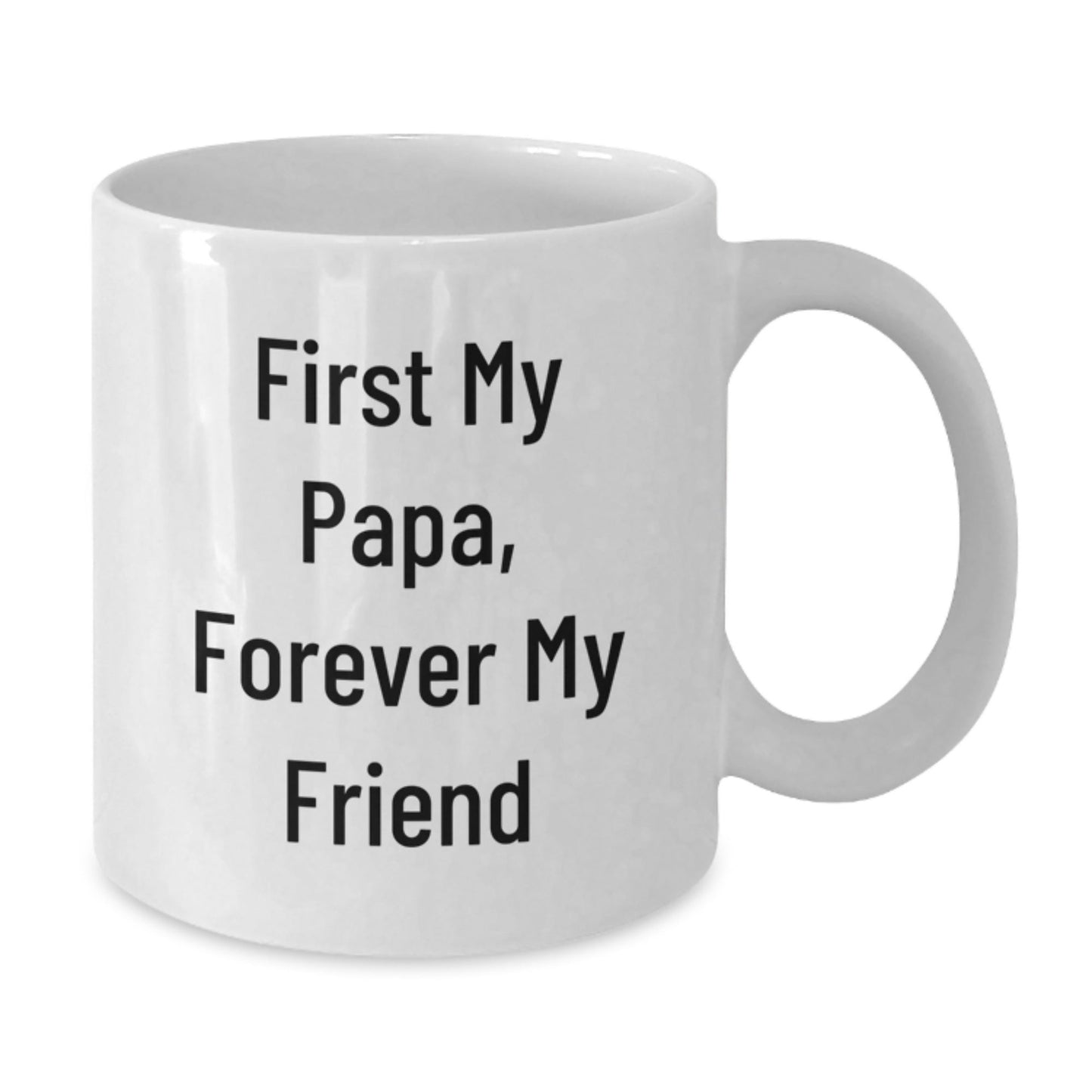 Gifts from Men to Papa, Funny White Coffee Mug Quote, Perfect for Dad at Christmas - The Buy Boom