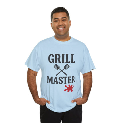 Grill Master Unisex Heavy Cotton Tee - Perfect Gift for BBQ Lovers - The Buy Boom