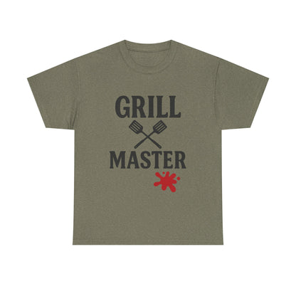 Grill Master Unisex Heavy Cotton Tee - Perfect Gift for BBQ Lovers - The Buy Boom