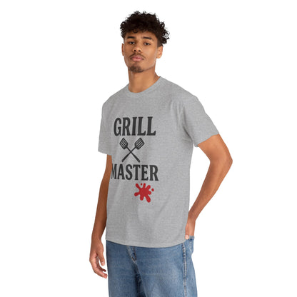 Grill Master Unisex Heavy Cotton Tee - Perfect Gift for BBQ Lovers - The Buy Boom