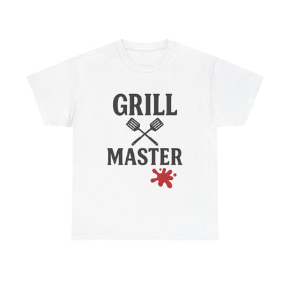 Grill Master Unisex Heavy Cotton Tee - Perfect Gift for BBQ Lovers - The Buy Boom